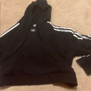 adidas cropped hoodie